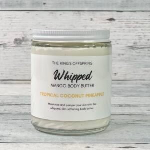 Whipped Mango Body Butter | Tropical Coconut Pineapple (6 oz)